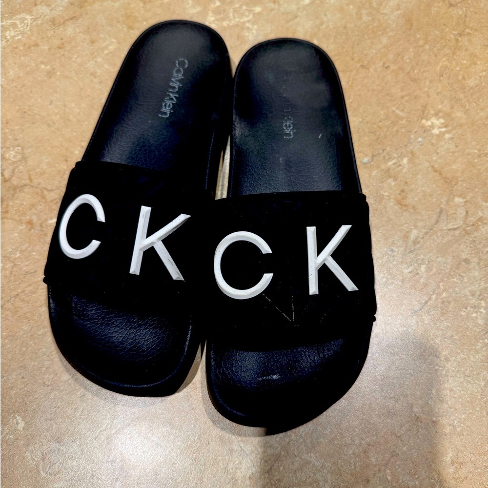 Calvin Klein sandals!